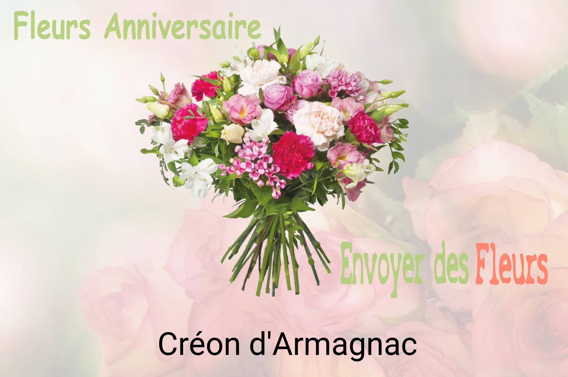 Bouquet de fleurs d’anniversaire livré à Créon-d'Armagnac