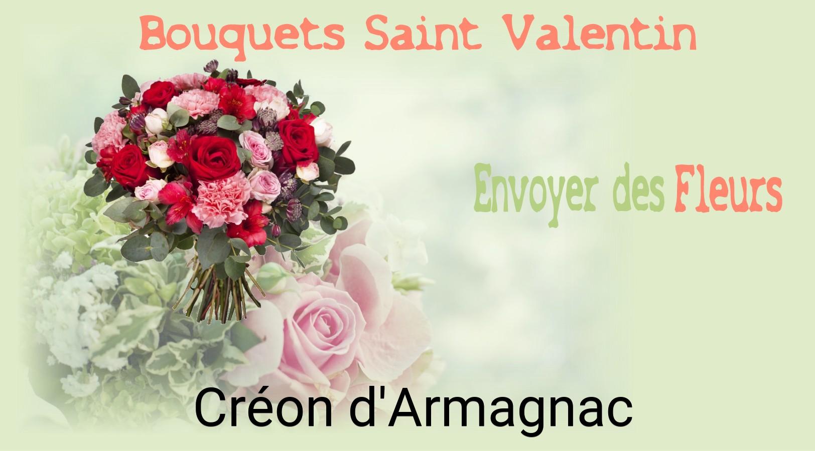Roses de Saint-Valentin livrées à Créon-d'Armagnac